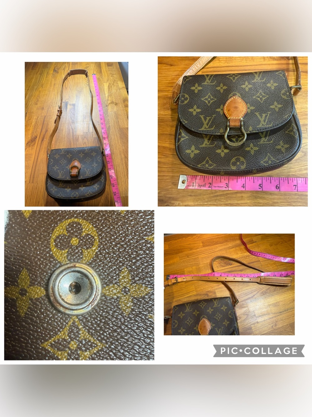 VINTAGE Louis Vuitton Monogram PM St. Cloud Crossbody w COA and Dust Bag - Picture 3 of 17